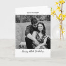 Search for black white 40th birthday cards Modern
