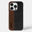 Search for brown leather iphone cases Black