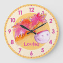 Search for christmas nursery clocks Pink