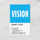 Search for optician business cards Contact lenses