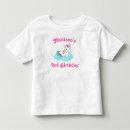 Search for unicorn birthday toddler tshirts For kids