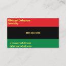 Search for afrocentric business cards Black