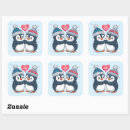 Search for penguin valentine stickers Couple