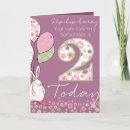 Search for baby 2nd birthday cards Pink
