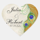 Search for peacock feather wedding stickers Feathers