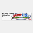 Search for walking dead bumper stickers Zombie