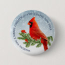 Search for red cardinal bird badges Merry christmas