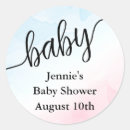 Search for pink letter stickers Watercolor