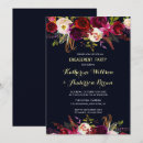 Search for navy engagement party invitations Floral