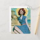 Search for blue dot postcards Retro
