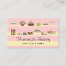 Search for sweet shop business cards Patisserie