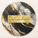 Search for black and white marble coasters Grey