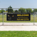Search for funny welcome party signs Black