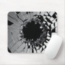 Search for shattered mousepads Glass