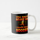Search for funny soccer coach mugs Striker
