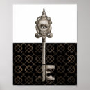 Search for black white skull posters Drawing