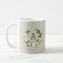 Search for watercolor floral wreath mugs Modern