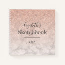 Search for pink rose notebooks Typography