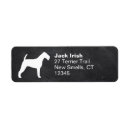 Search for irish return address labels Terrier