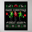 Search for ugly christmas sweater posters President