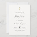Search for rustic christening invitations Classic girls baptism