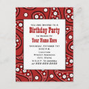 Search for bandana invitations Bandanna