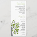 Search for trees wedding programs Fall