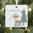 Search for fawn christmas tree decorations Woodland