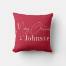 Search for family christmas cushions Red
