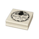 Search for save the date rubber stamps Flowers