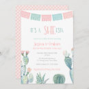 Search for little senorita invitations Cactus