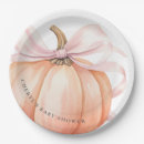 Search for pink pumpkin plates Watercolor