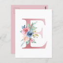 Search for letter e postcards Elegant