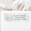 Search for goose return address labels Watercolor