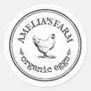 Search for fresh eggs stickers Organic