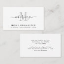 Search for home organization business cards Customer