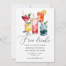 Search for cocktail party save the dates Watercolor