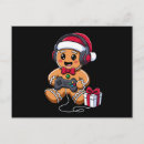 Search for best gamer postcards Santa