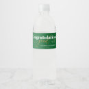 Search for green water bottle labels Script