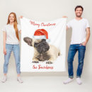 Search for bulldog christmas blankets Puppy