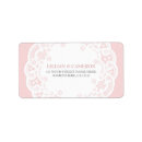 Search for rustic wedding return address labels Blush