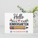 Search for kindergarten invitations First day of school