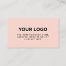 Search for blush pink business cards Corporate