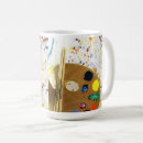 Search for artists palette mugs Paint brushes