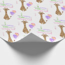 Search for cute jungle animals wrapping paper Pink