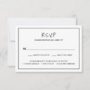 Search for plain white rsvp cards Simple