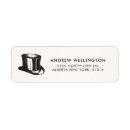 Search for hat return address labels Funny