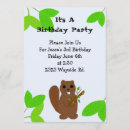 Search for beaver invitations Cartoon