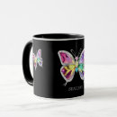 Search for jewelled mugs Butterfly