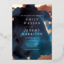 Search for marble and rose gold wedding invitations Agate